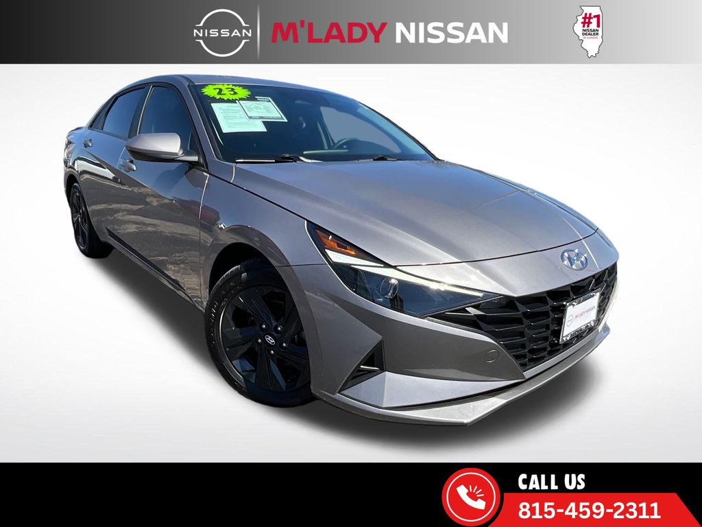 Fluid Metal 2023 Hyundai Elantra SEL FWD Sedan Front-Wheel Drive Continuously Variable Transmission