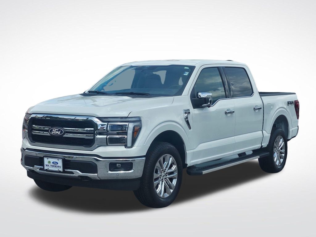 2026 Ford F-150 Lariat White at Walterboro Ford