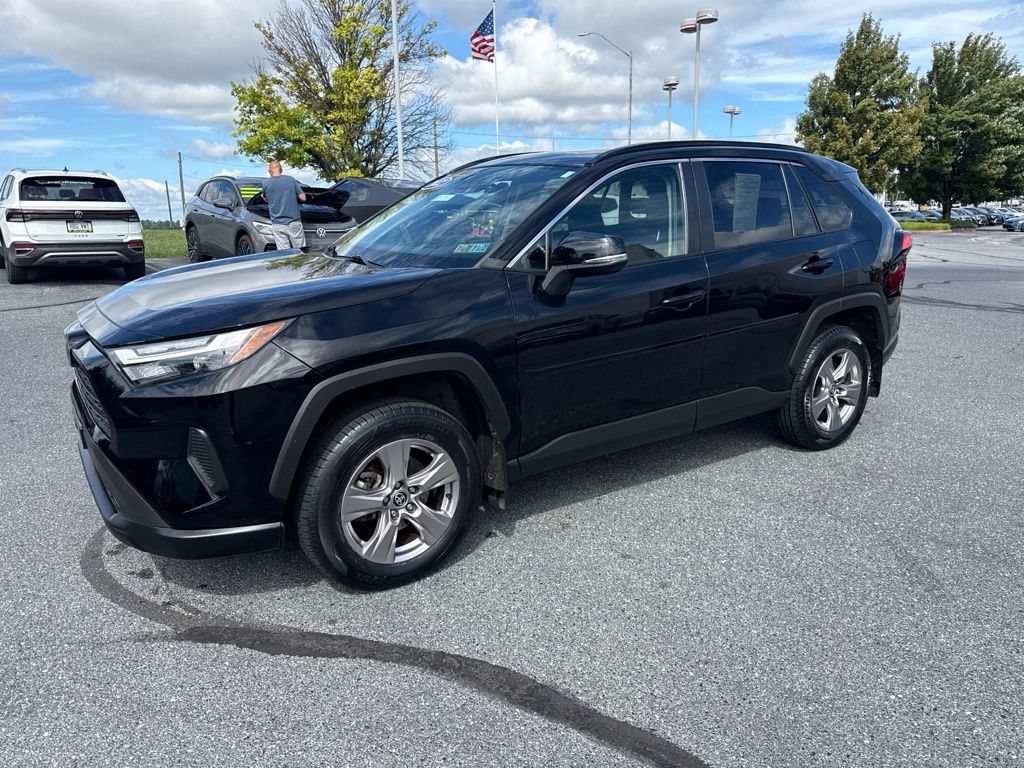 2022 Toyota RAV4 XLE Black at Klick Lewis Buick Chevrolet
