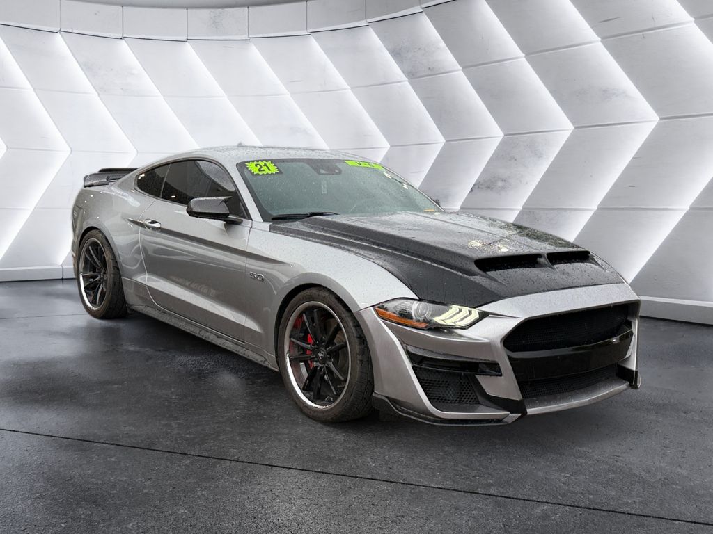 Silver Metallic 2021 Ford Mustang Coupe Rear-Wheel Drive 6-Speed Manual
