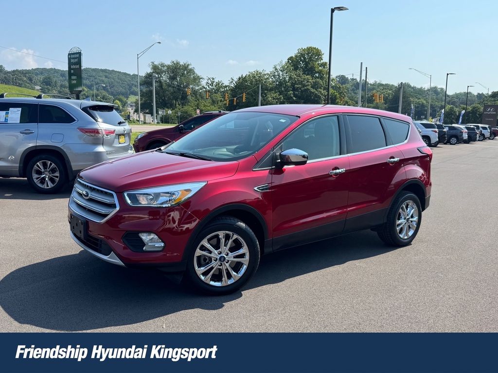 Ruby Red Metallic 2019 Ford Escape SUV / Crossover All-Wheel Drive 6-Speed Automatic