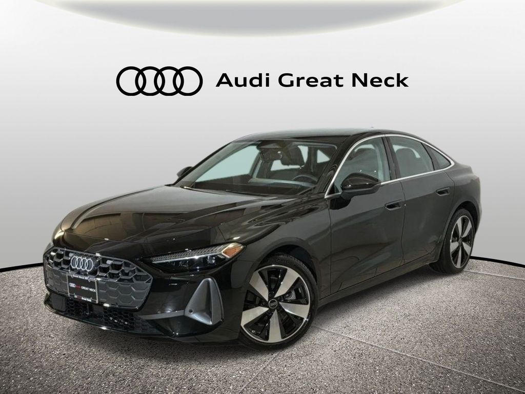 Mythos Black Metallic 2025 Audi A5 quattro Premium Plus Sedan Sedan All-Wheel Drive 7-Speed Automatic