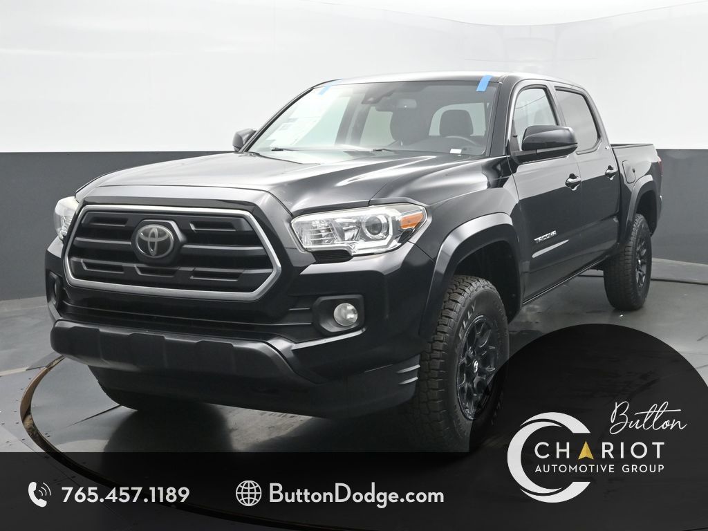 Midnight Black Metallic 2019 Toyota Tacoma Pickup Truck 4X2 6-Speed Automatic