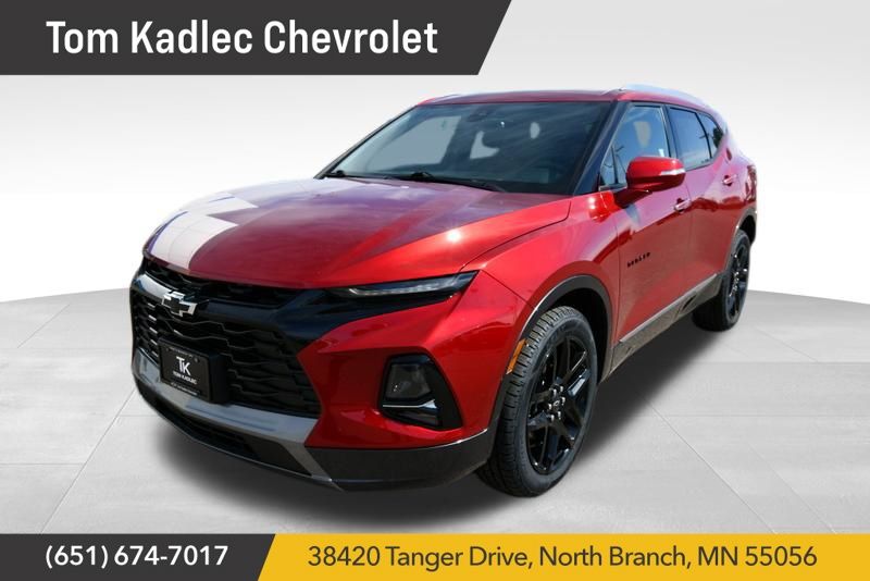 Cherry Red Tintcoat 2022 Chevrolet Blazer Premier AWD SUV / Crossover All-Wheel Drive 9-Speed Automatic Overdrive