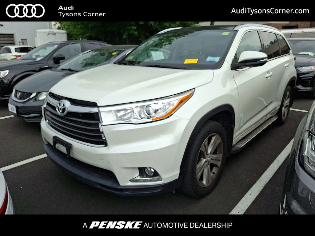 2014 Toyota Highlander Limited Hero Image
