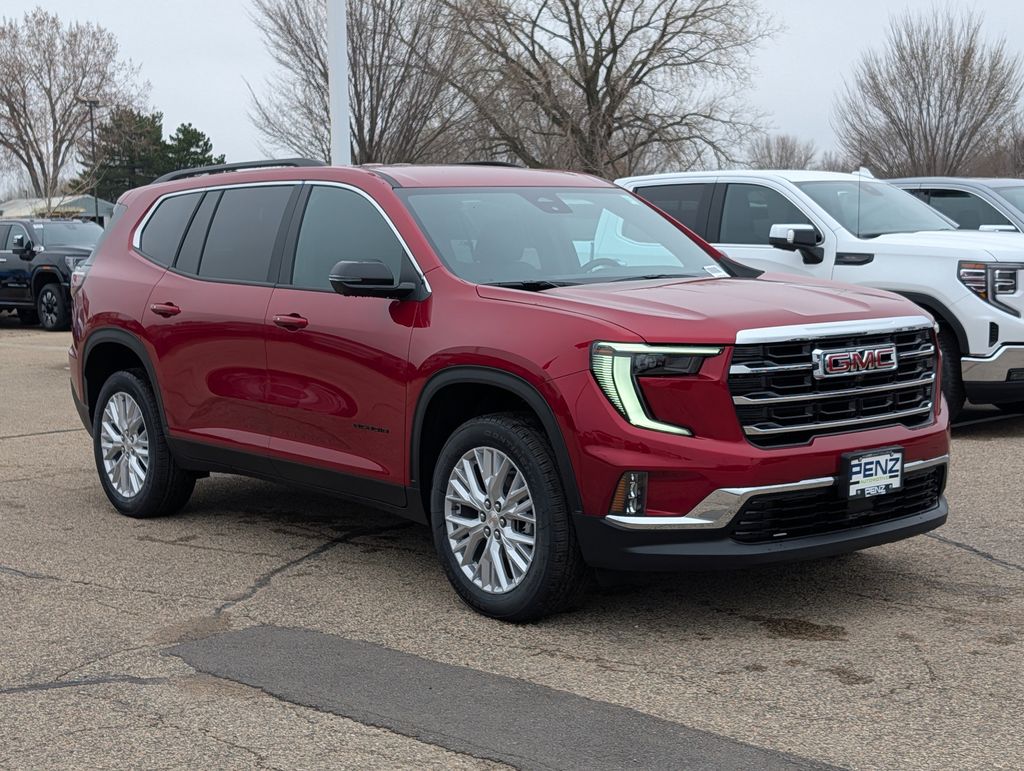 Volcanic Red Tintcoat 2026 GMC Acadia Elevation AWD SUV / Crossover Four-Wheel Drive 8-Speed Automatic