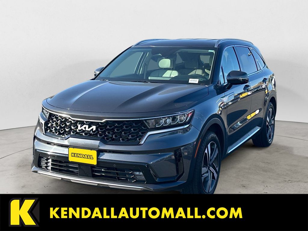Gray (Platinum Graphite) 2023 Kia Sorento Hybrid SUV / Crossover All-Wheel Drive 6-Speed Automatic