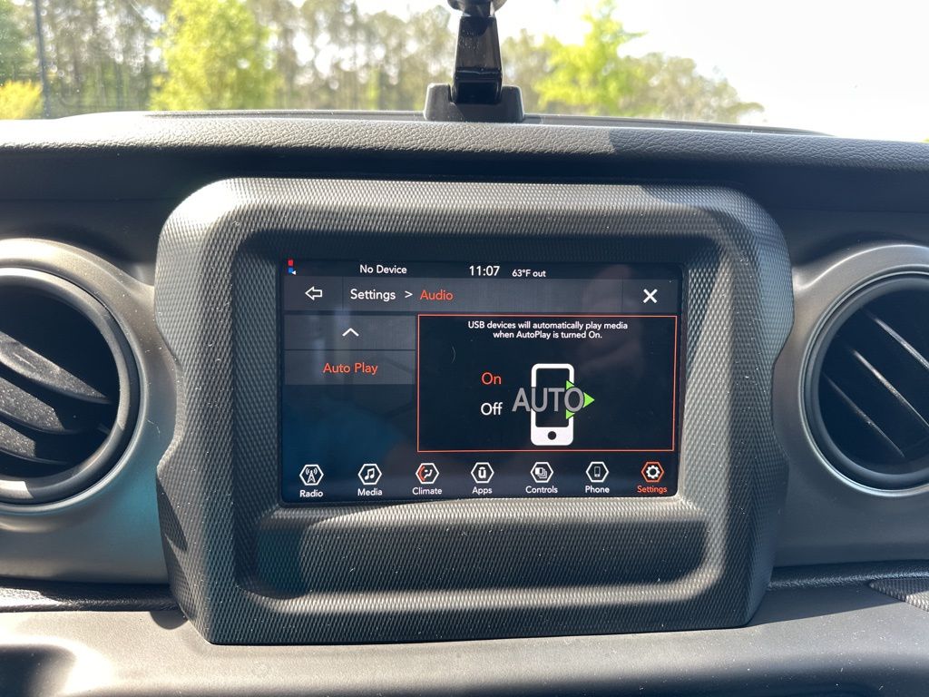 2023 Black Clearcoat Jeep Gladiator Sport 4X4 Truck