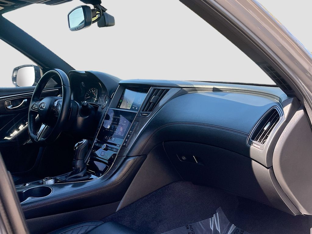 2022 INFINITI Q50 Red Sport 400 Gray at AutoSavvy Houston Southwest