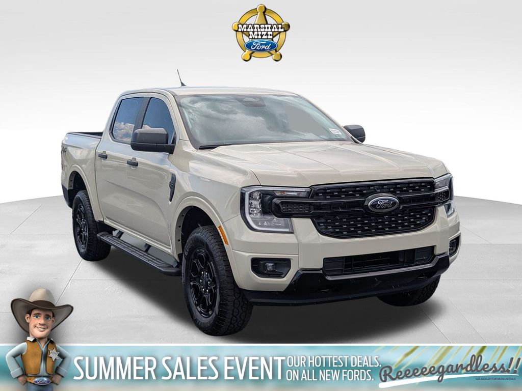 Desert Sand 2026 Ford Ranger Pickup Truck Four-Wheel Drive Automatic