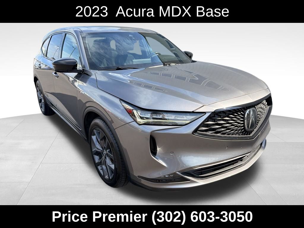 Gray 2023 Acura MDX SUV / Crossover All-Wheel Drive Automatic