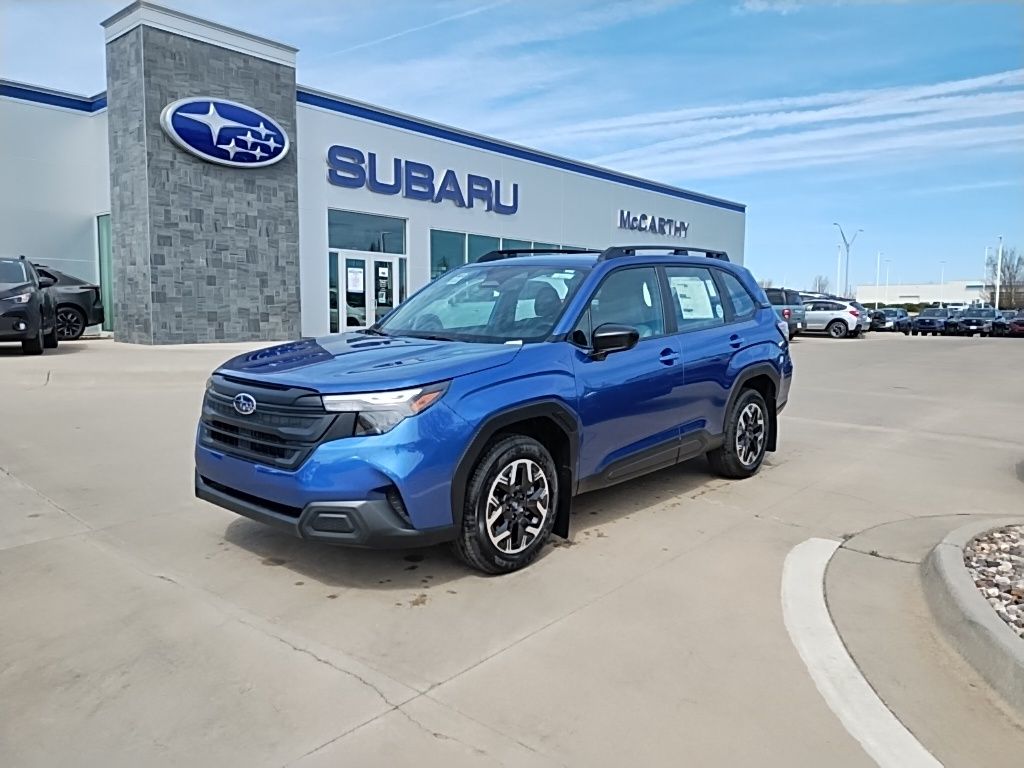Blue 2026 Subaru Forester Crossover AWD SUV / Crossover All-Wheel Drive Continuously Variable Transmission