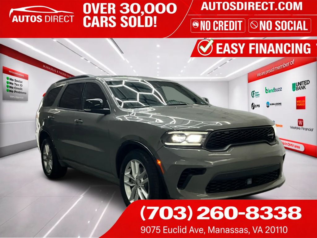 Destroyer Gray Clearcoat 2024 Dodge Durango SUV / Crossover All-Wheel Drive 8-Speed Automatic