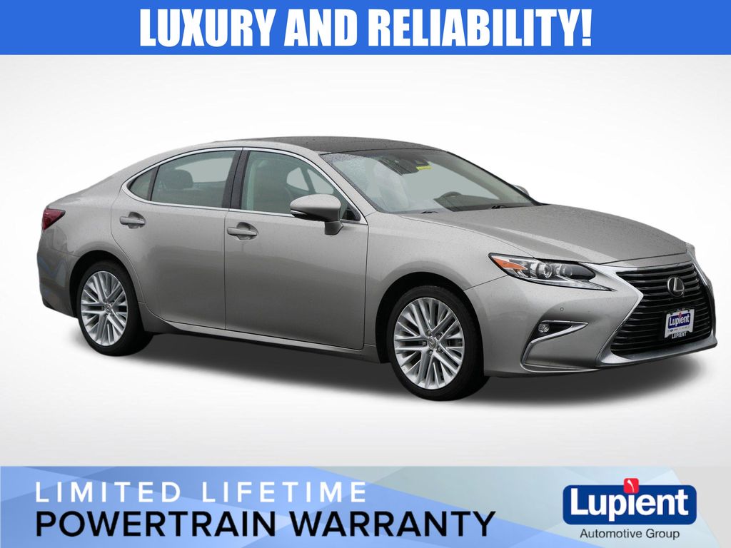 Silver 2016 Lexus ES 350 FWD Sedan Front-Wheel Drive 6-Speed Automatic
