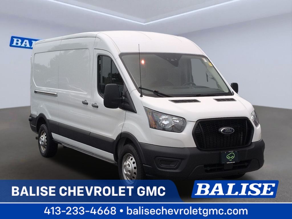 Oxford White 2024 Ford Transit Cargo Van All-Wheel Drive