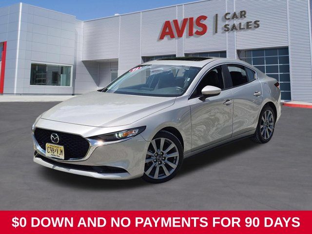 Gray (Platinum Quartz Metallic) 2025 Mazda MAZDA3 Sedan Front-Wheel Drive 6-Speed Automatic