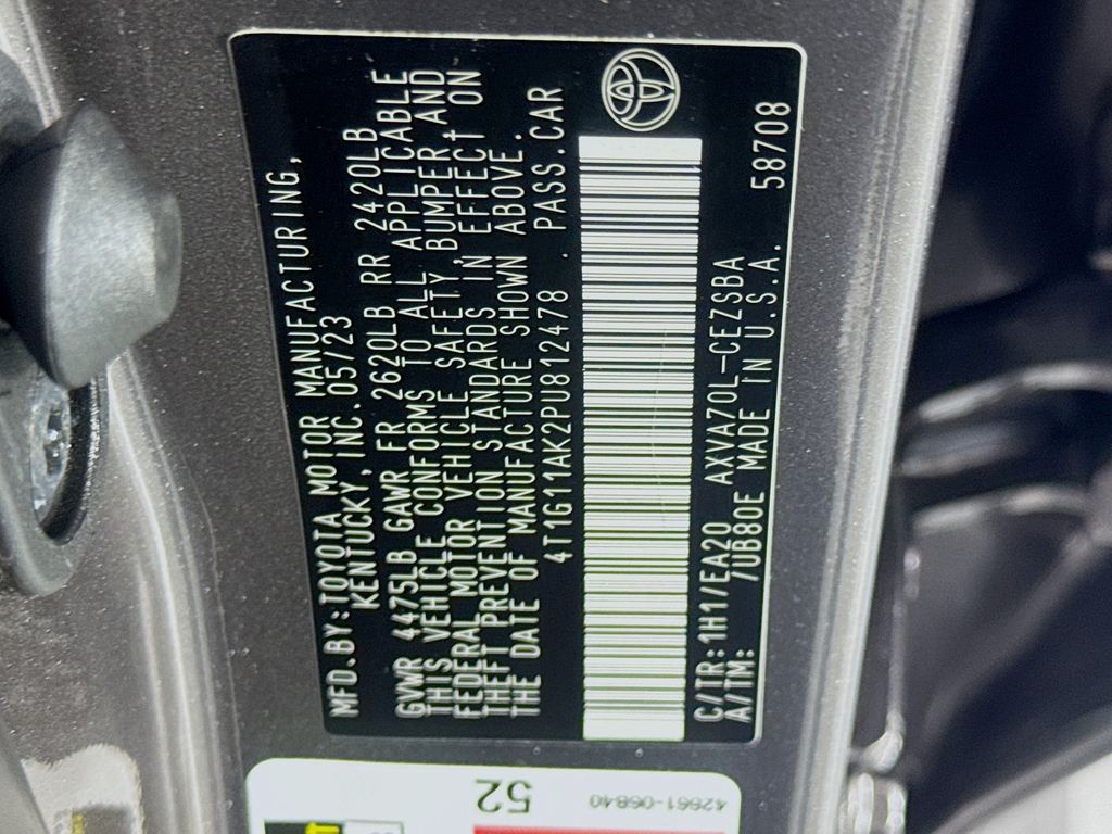 Used Car 2023 Toyota Camry  Se For Sale Under $25,000 In Austin, Texas