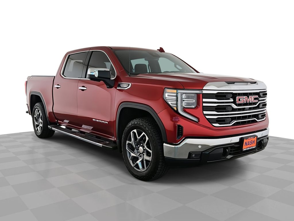 Volcanic Red Tintcoat 2026 GMC Sierra 1500 Pickup Truck Four-Wheel Drive Automatic
