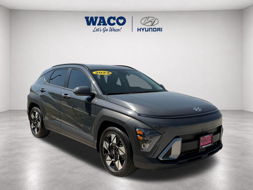 Ecotronic Gray Pearl 2024 Hyundai Kona SUV / Crossover Front-Wheel Drive Continuously Variable Transmission