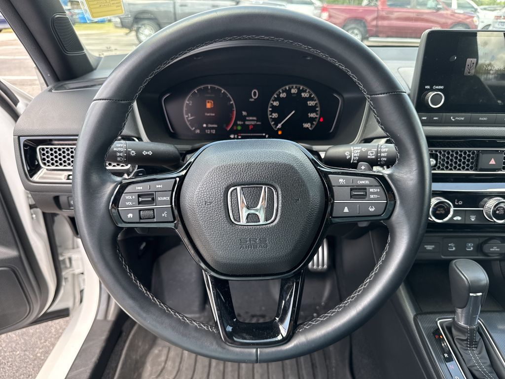 2025 Honda Civic Sport White at Community Honda