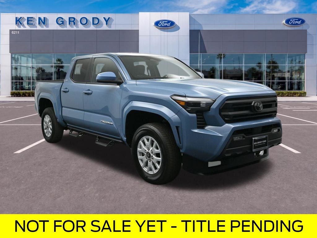 Blue 2026 Toyota Tacoma Pickup Truck Four-Wheel Drive 8-Speed Automatic