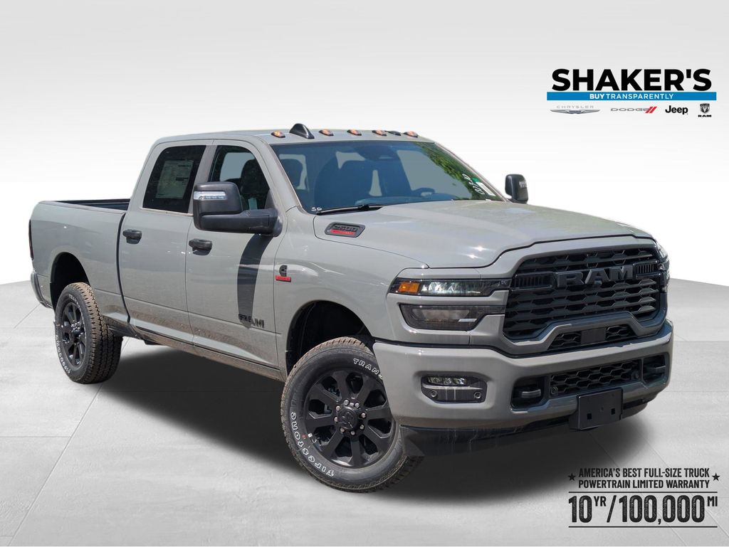 Ceramic Gray Clearcoat 2026 RAM 2500 Pickup Truck Four-Wheel Drive 8-Speed Automatic