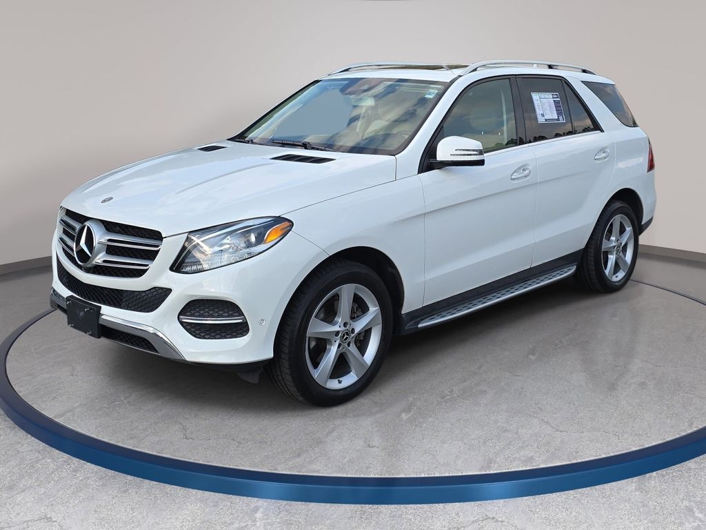 Polar White 2018 Mercedes-Benz GLE 350 4MATIC SUV / Crossover All-Wheel Drive 7-Speed Automatic