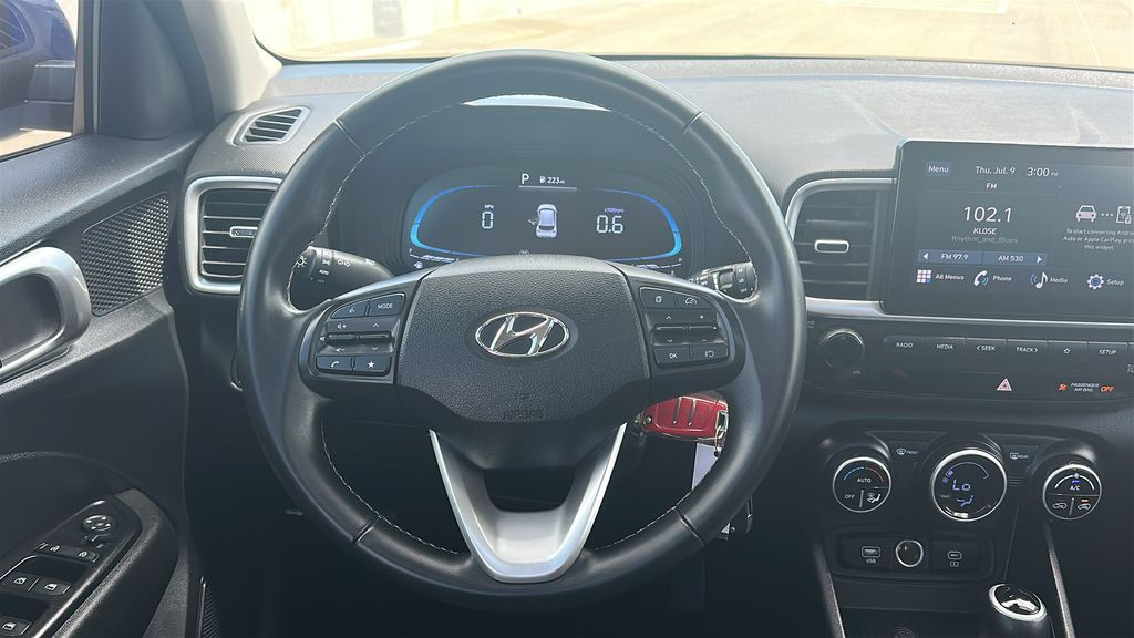 2023 Hyundai Venue SEL Blue at South Houston Nissan