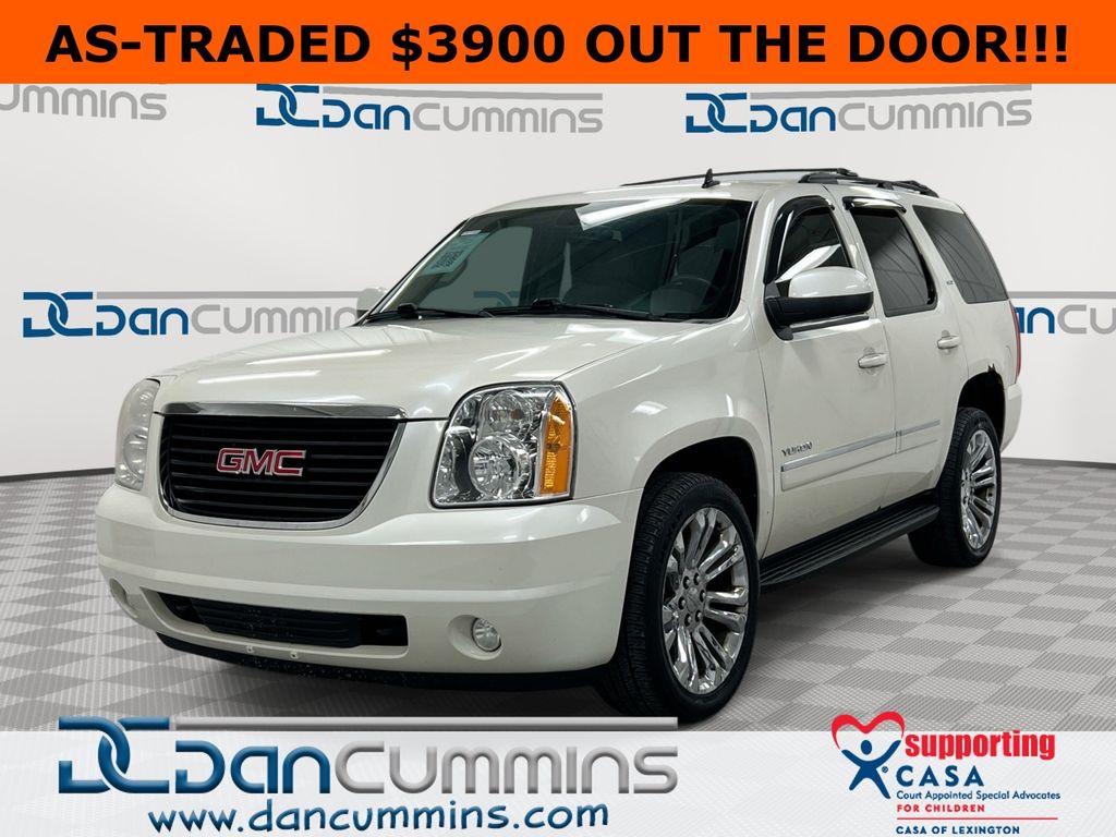 White Diamond Clearcoat 2012 GMC Yukon SLT 4WD SUV / Crossover Four-Wheel Drive 6-Speed Automatic Overdrive