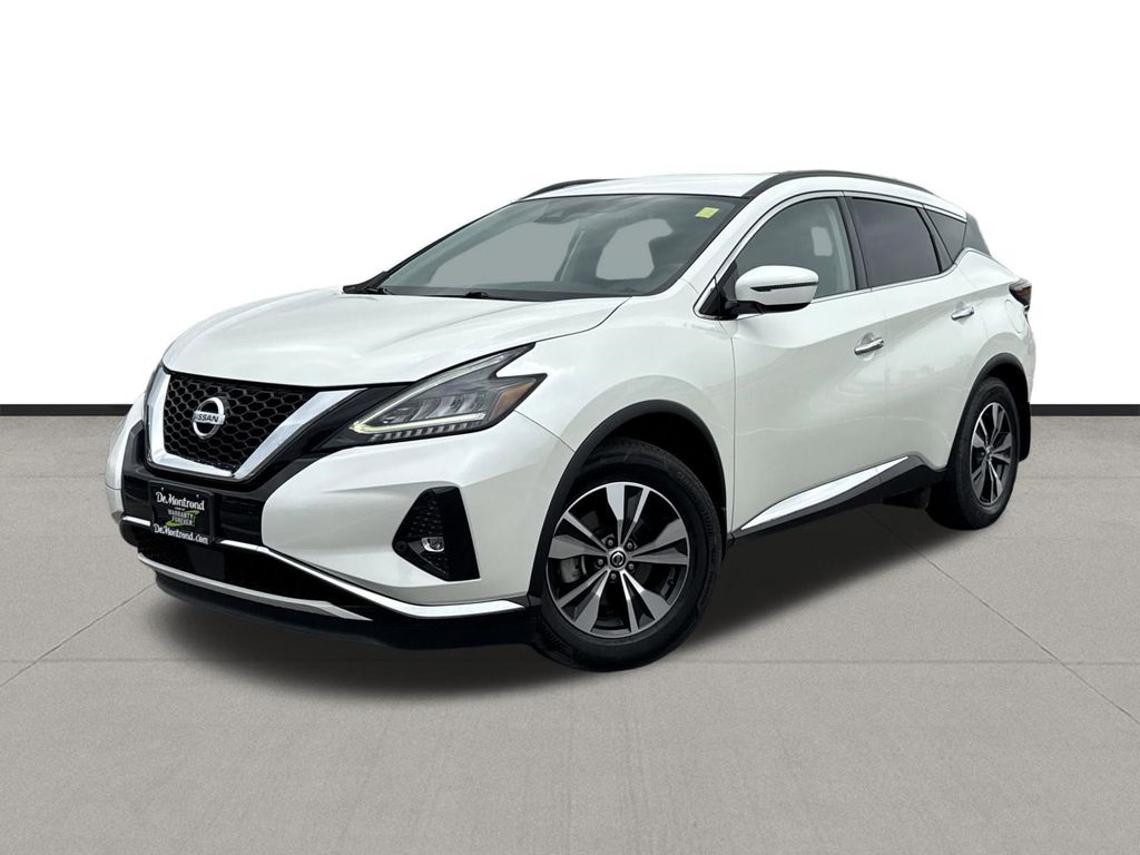 2022 Nissan Murano SV White at Central Houston Nissan