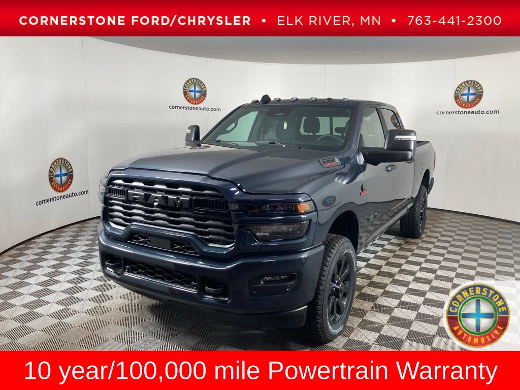 Forged Blue Metallic 2026 RAM 3500 Big Horn Crew Cab 4WD Pickup Truck Four-Wheel Drive 8-Speed Automatic