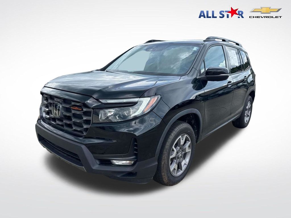 Crystal Black Pearl 2022 Honda Passport SUV / Crossover All-Wheel Drive 9-Speed Automatic