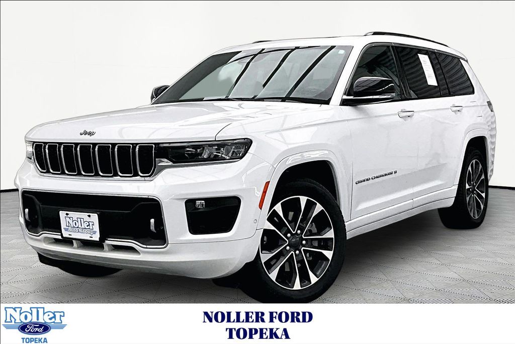 Bright White Clearcoat 2023 Jeep Grand Cherokee L SUV / Crossover Four-Wheel Drive 8-Speed Automatic