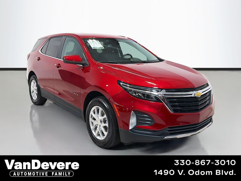 Radiant Red Tintcoat 2024 Chevrolet Equinox SUV / Crossover Front-Wheel Drive 6-Speed Automatic Overdrive
