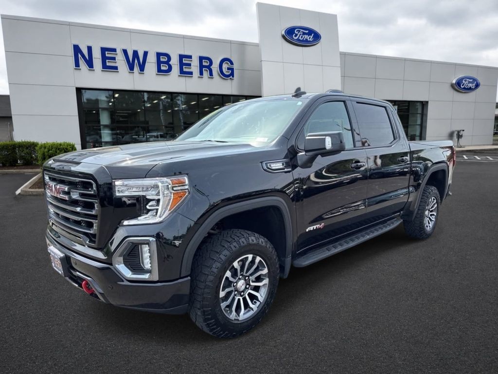 Black (Ebony Twilight Metallic) 2021 GMC Sierra 1500 Pickup Truck Four-Wheel Drive Automatic