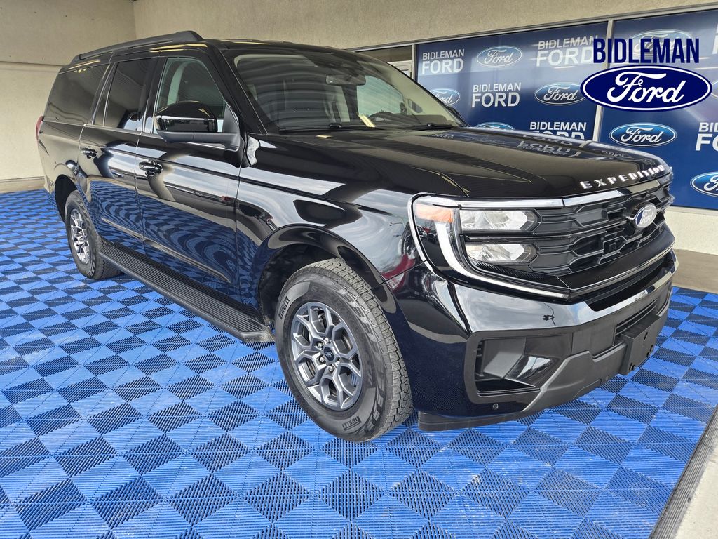 Agate Black Metallic 2025 Ford Expedition MAX Active 4WD SUV / Crossover Four-Wheel Drive Automatic