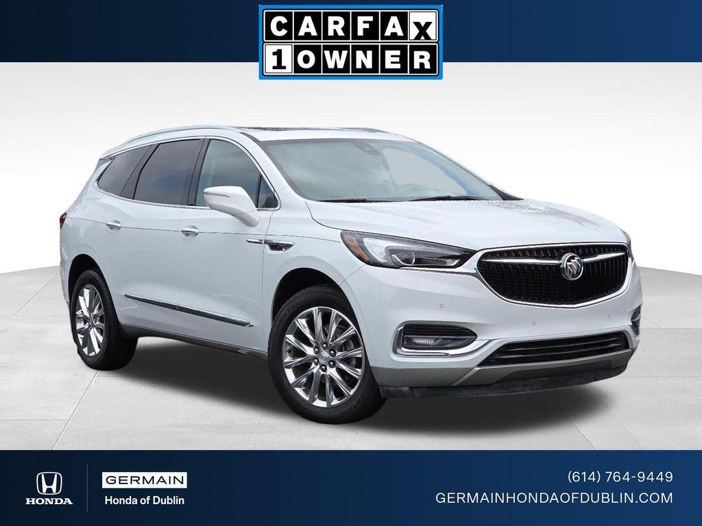 Summit White 2020 Buick Enclave SUV / Crossover Front-Wheel Drive 9-Speed Automatic