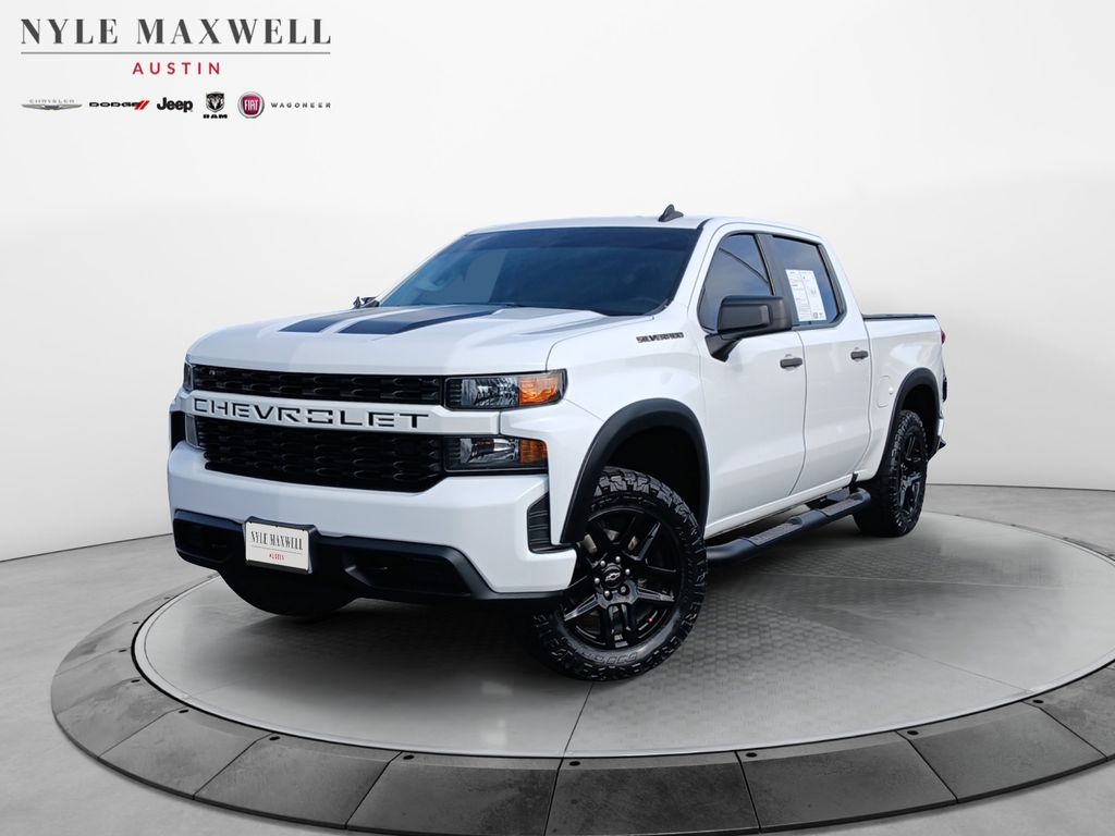 Used Car 2021 Chevrolet Silverado 1500  Custom For Sale Under $30,000 In Austin, Texas