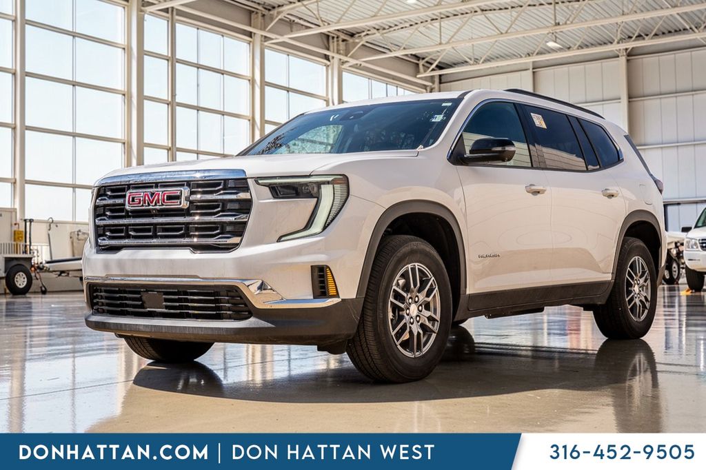 Summit White 2025 GMC Acadia Elevation FWD SUV / Crossover Front-Wheel Drive 8-Speed Automatic