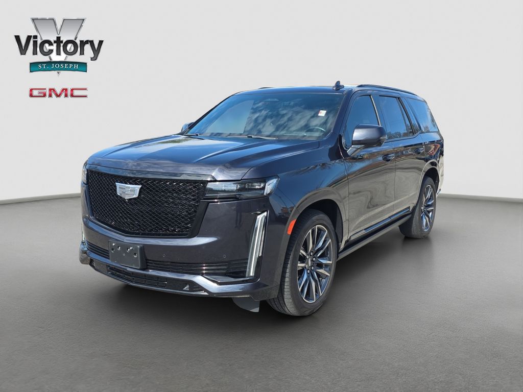Used 2022 Gray Cadillac Sport image 3