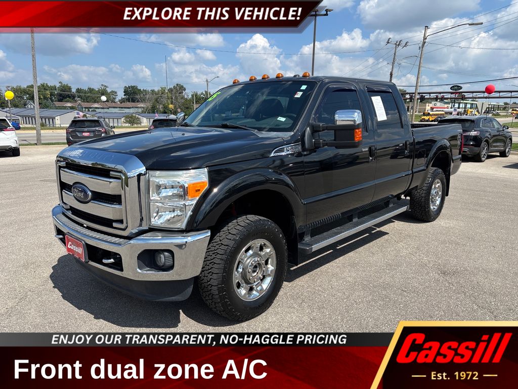 Tuxedo Black Metallic 2015 Ford F-250 Super Duty Pickup Truck Four-Wheel Drive 6-Speed Automatic