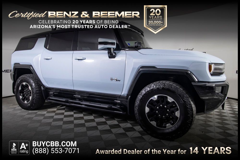 Tide Metallic (Ice Blue) 2025 GMC Hummer EV SUV SUV / Crossover All-Wheel Drive 1-Speed Automatic