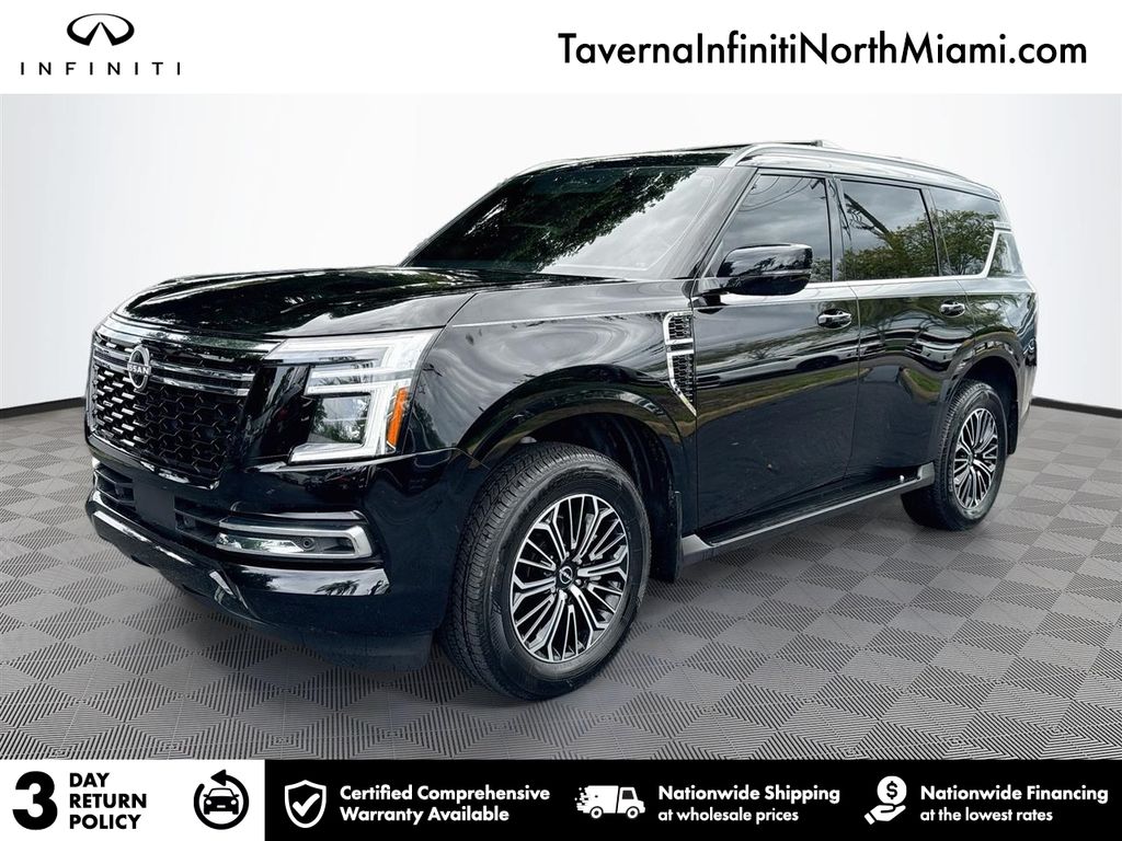 Super Black 2026 Nissan Armada SUV / Crossover 4X2 9-Speed Automatic