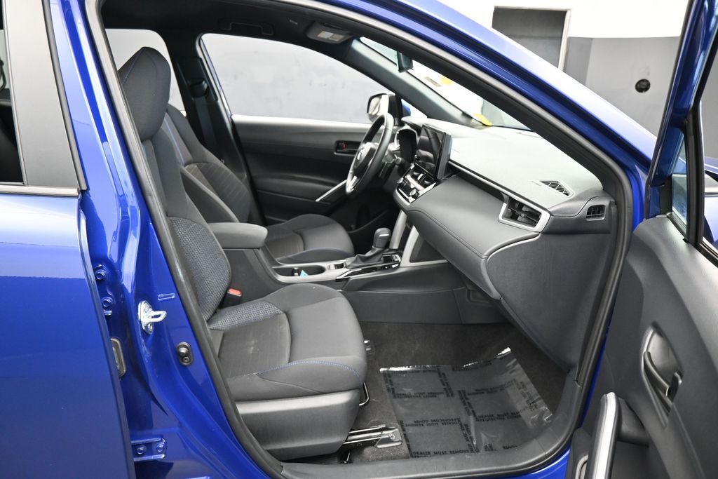 Used 2024 Blue Toyota Hybrid SE image 37