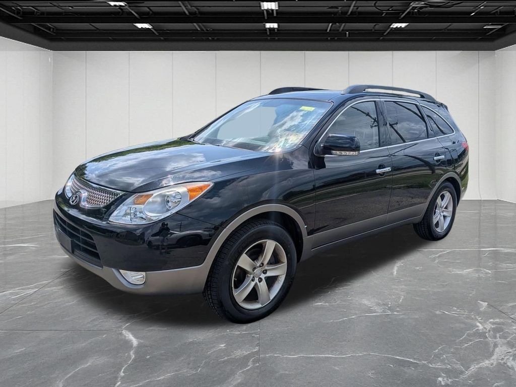 Black Noir Pearl 2010 Hyundai Veracruz Limited AWD SUV / Crossover All-Wheel Drive 6-Speed Automatic