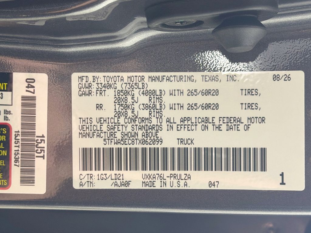 New 2026 Toyota Tundra Truck