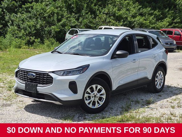 Space Silver Metallic 2025 Ford Escape SUV / Crossover All-Wheel Drive 8-Speed Automatic