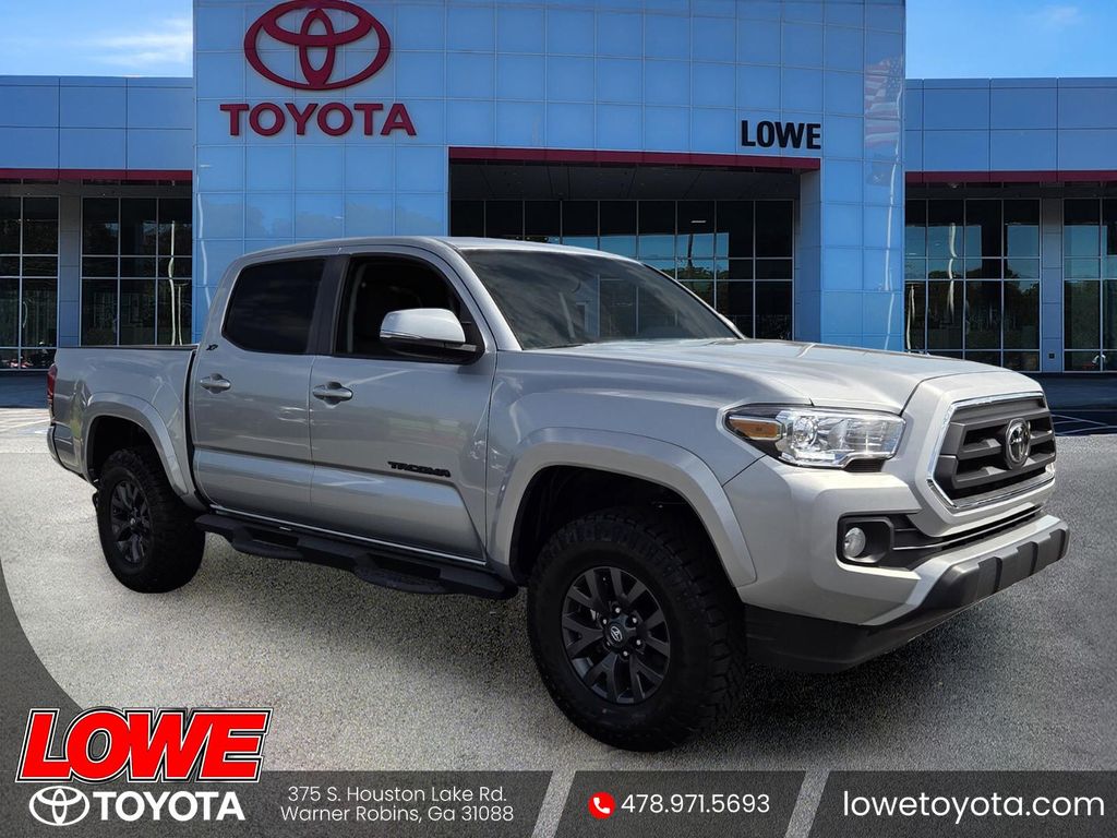 Celestial Silver Metallic 2023 Toyota Tacoma Pickup Truck 4X2 6-Speed Automatic