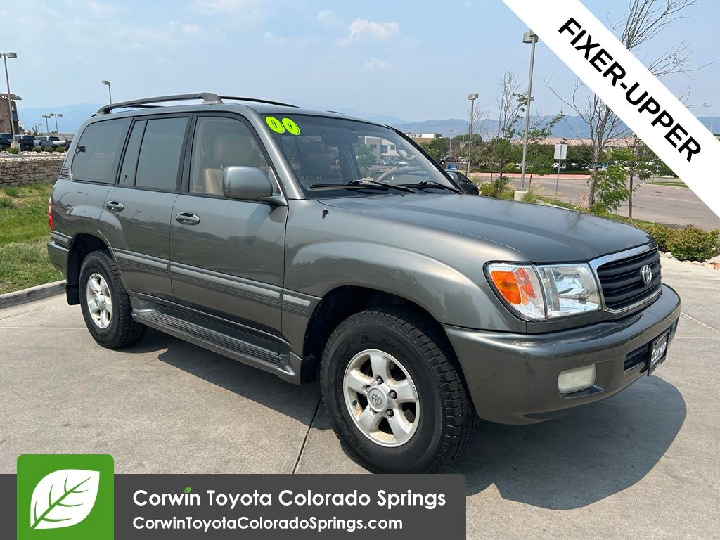 Riverock Green Metallic Mica 2000 Toyota Land Cruiser SUV / Crossover All-Wheel Drive 4-Speed Automatic