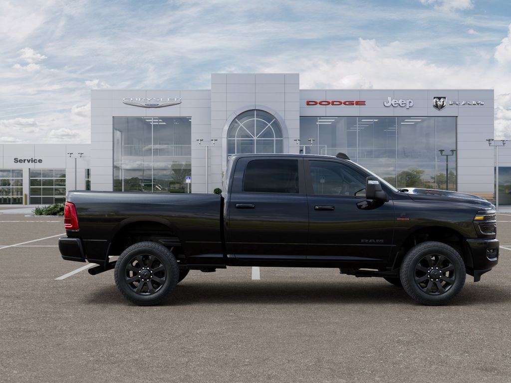 New 2026 Diamond Black Crystal Pearlcoat Ram Laramie image 21